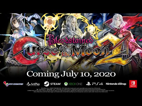 Bloodstained: Curse of the Moon 2 - Official 2nd Trailer