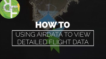 HOW TO - Airdata  - using it to sync and analyse your flight data for DJI Drones including weather.