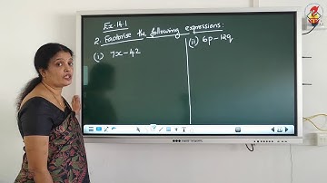 Maths08   Chapter 14   Factorisation   Video 03   Ex 14 1 Qno 2