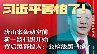 习近平害怕了！唐山案轰动空前，新一波扫黑开始；背后黑幕惊人：公检法黑一家？ | 热点背景完整版