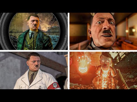 видео: Evolution of Killing Hitler in Sniper Elite Games