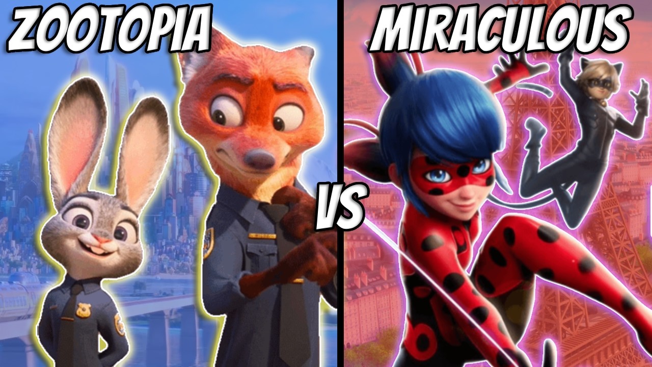 Ник и Джуди делают всё правильно там, где Ледибаг и Кот Нуар терпят УЖАСНУЮ неудачу!!!