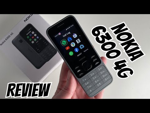 Nokia 6300 (2007) unboxing and hands on video