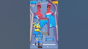 "Unstoppable Army Attack in Mob Control 🔥 | Most Satisfying Gameplay Ever 😱💥 #Shorts" #viral #gaming