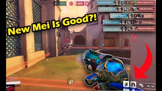 Surefour SHOWS how Mei Should Be Played In Overwatch 2! #surefour #ow2 #overwatch2 #mei #reaper