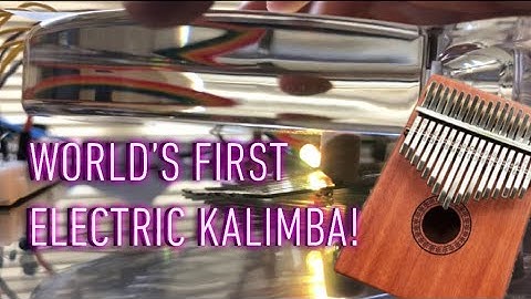 The World’s First Electric Kalimba (ARDUINO PROGRAMMING)
