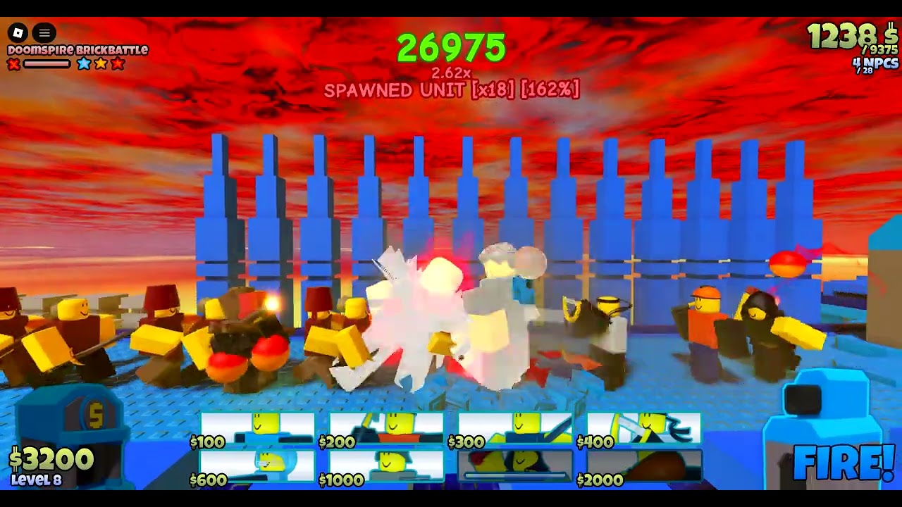 i beated 3 star doombringer with default loadout (the battle bricks)