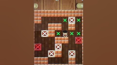 Sokoban Push box game professional level 25 solved