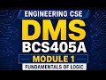 DMS Module-1 Part-02 Fundamentals of logic [BCS405] for CSE students 4th sem#DMS  #VTU