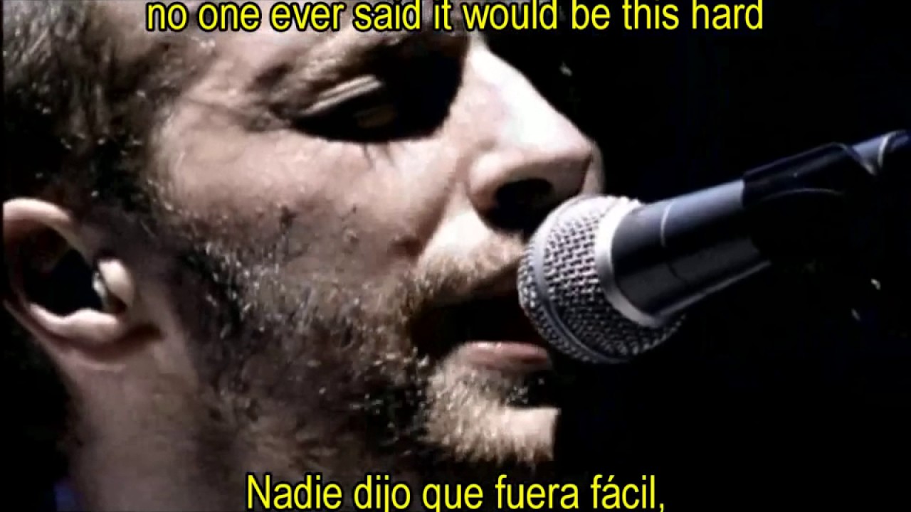 Coldplay The Scientist Subtitulada en Español e Inglés Lyrics Live YouTube