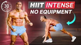 видео: HIIT-тренировка для всего тела дома | 30-минутная гимнастика для силы и сжигания жира картинка: HIIT-тренировка для всего тела дома | 30-минутная гимнастика для силы и сжигания жира
