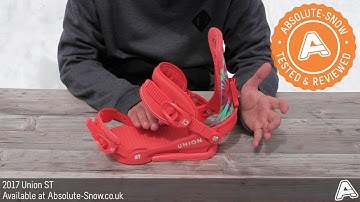 2016 / 2017 | Union ST Snowboard Bindings | Video Review
