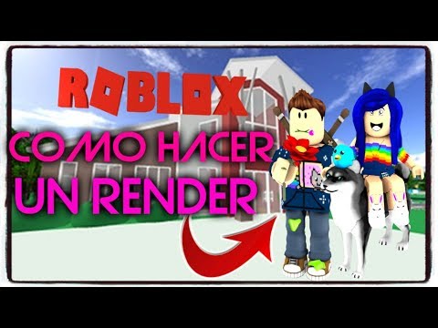 Como Hacer Un Render Para Tus Miniaturas Roblox Youtube - como hacer renders de roblox