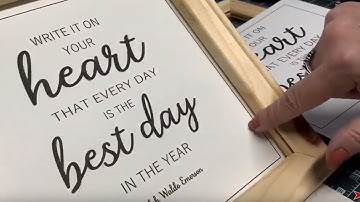 Silhouette CAMEO Reverse Canvas