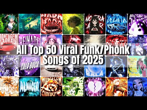 TOP 50 MOST VIRAL PHONK FUNK 2025 