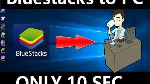 How to Move Copy Downloaded files and videos from Bluestacks to Pc Windows 10