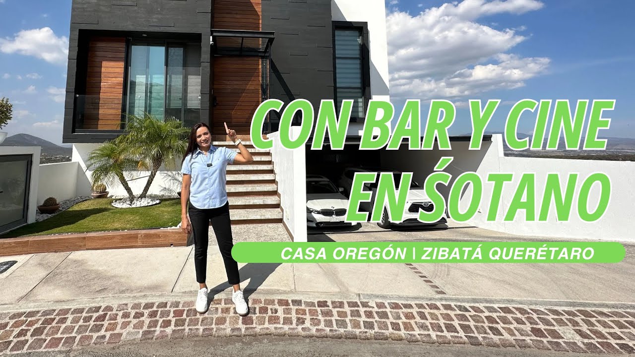 ¡Con CINE y BAR en SÓTANO! | $10,600,000 | Zibatá Querétaro