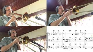 Jada for Trombone Trio   arranged and performed by Dave Montreuil