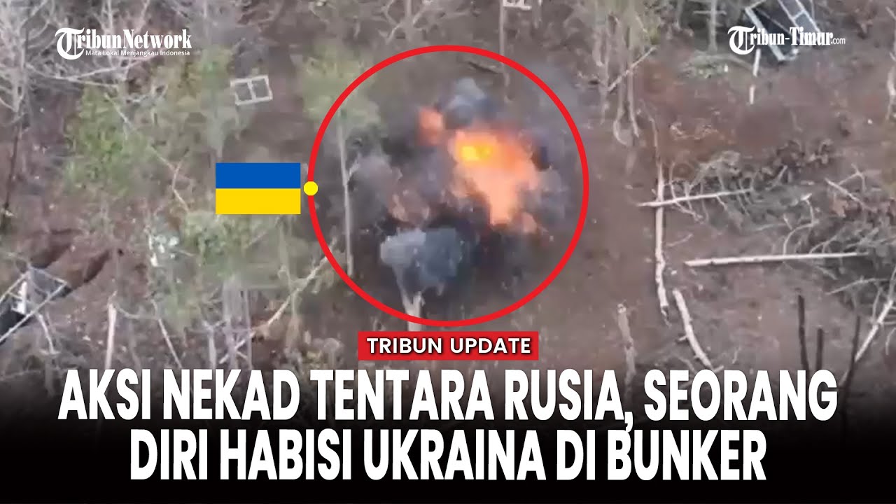 SEORANG DIRI, Prajurit Rusia Serbu Benteng Pertahanan Ukraina di Dnipropetrovsk