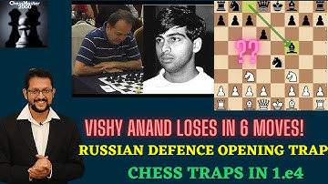 Anand Loses in 6 moves | Petoff