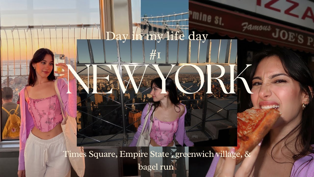 A day in my life in New York🌳day 1