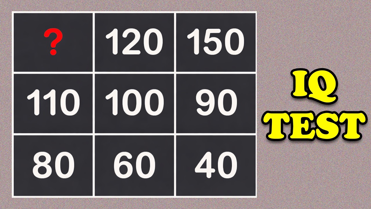 Spot The Pattern | Daily IQ Test Number Puzzle - YouTube