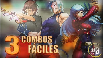3 Combos fáciles | Chris Orochi, Omega Rugal & Kula Diamond - KOF 2002 Magic Plus [Tutorial]