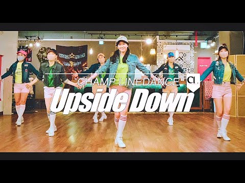 [라인댄스] Upside <strong>Down</strong> Line <strong>Dance</strong> || Upside <strong>Down</strong> 라인댄스 || 업사이드 다운 라인댄스
