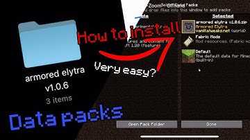 How to install data packs on Pojavlauncher for ios!!