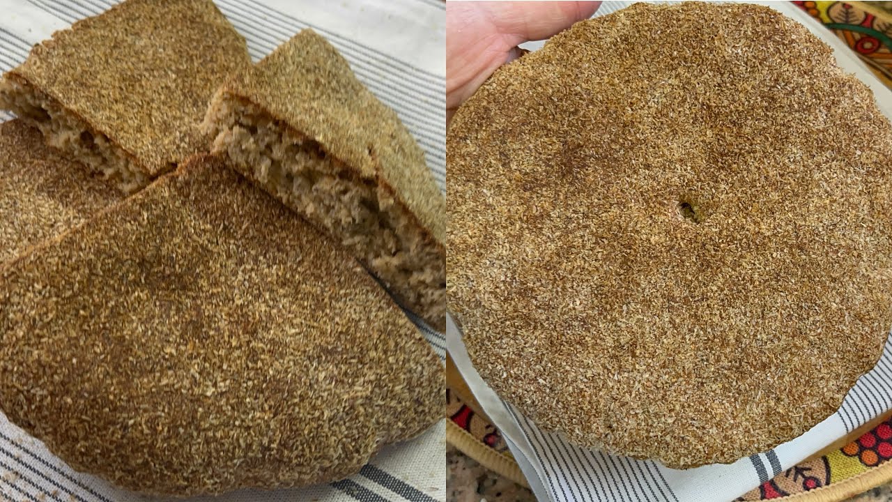 خبزة لمرضى السكري صحية وقليلة الكاربوهيدرات وبدون تأنيب ضمير مشبعة جدا  😊 👌