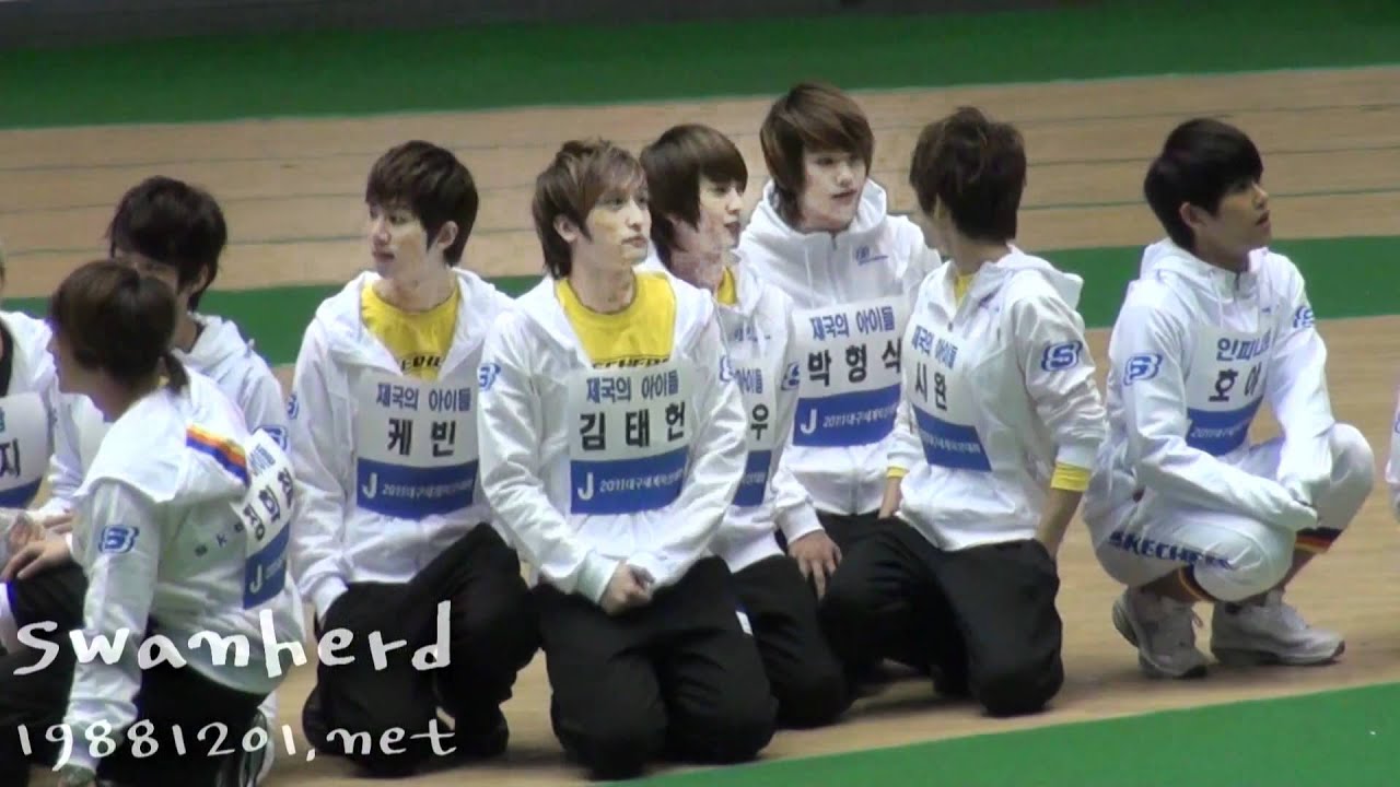 [SIWAN FANCAM] MBC Idol Sports Days 110123~24