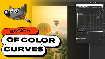How to Use COLOR CURVES in GIMP (Color Curves Tool Tutorial)