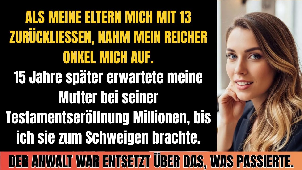 Eltern ließen mich mit 13 zurück, vom Onkel gerettet – Was ich 15 Jahre später tat, schockte sie
