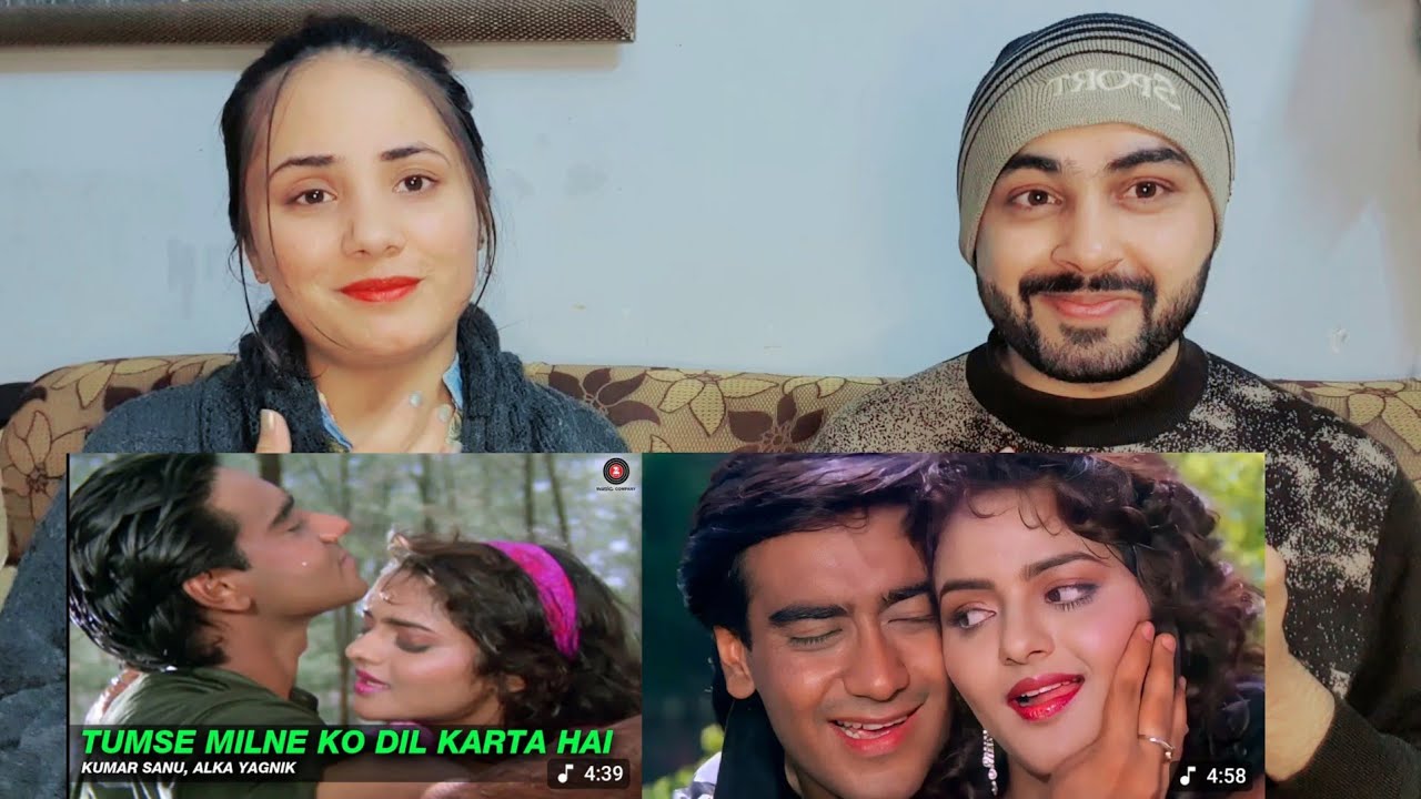 Tumse Milne Ko Dil Karta Hai | Phool Aur Kaante Part 10 | Ajay Devgn & Madhoo, Pakistani Reaction