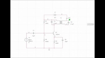 Double Tuned Small Signal Amplifying Circuit Simulation in MultiSim Live