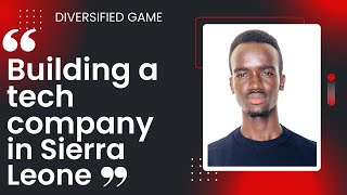 The Brilliant Mind Behind Cars and an IT company-Chernor Sulaiman Bah screenshot 2