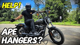 Testing Ape Hangers - Should I Put Them On My Harley-Davidson !?