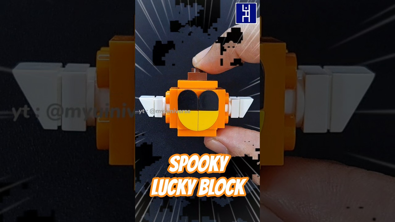 жуткий счастливый блок крадет мозгогнилое лего