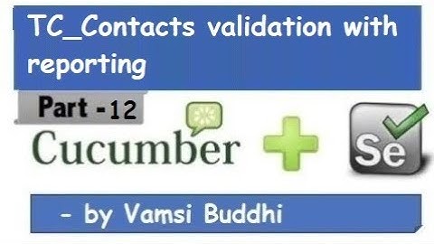 BDD | Real-time scenario automation | FreeCRM | Part-12