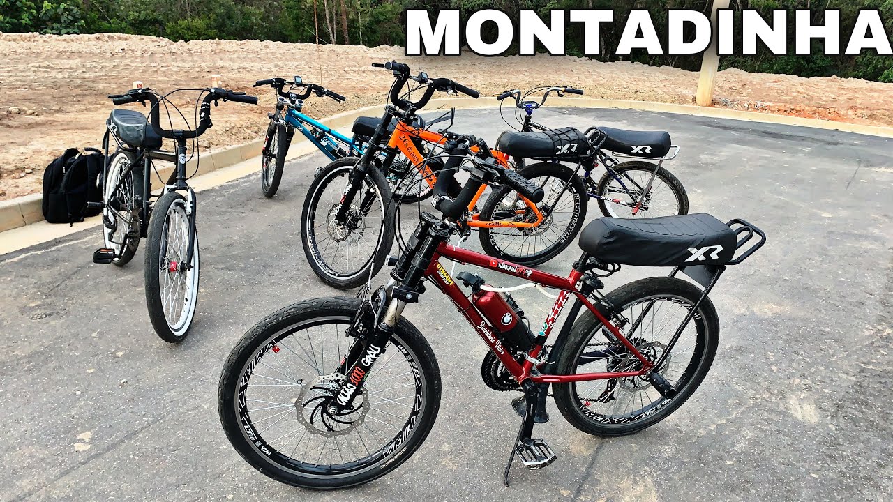 Bicicleta montadinha do grau