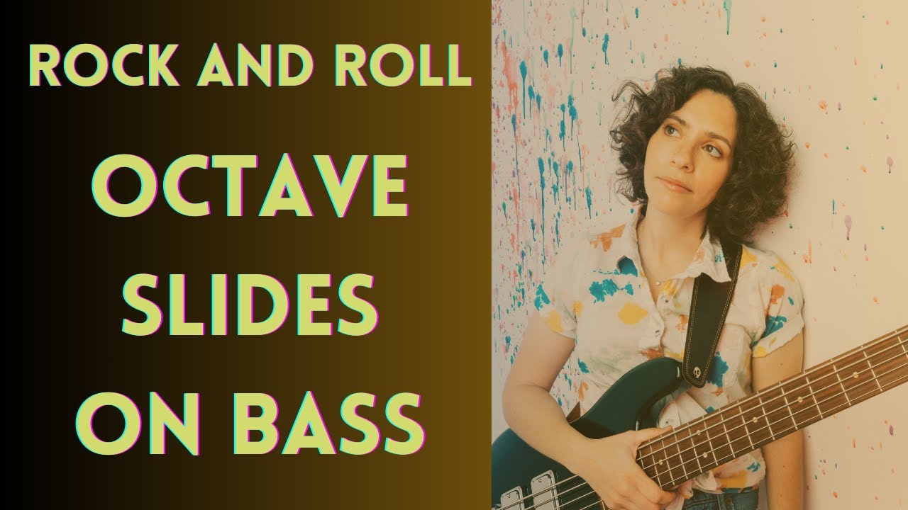 How To Play Rock And Roll Octave Slides On The Bass: Using Adjacent ...