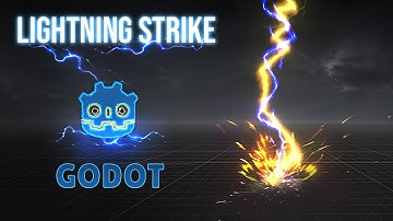 Godot 4 -  3D  Electric Lightning Shader for beginners