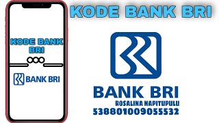 KODE BANK BRI TERBARU