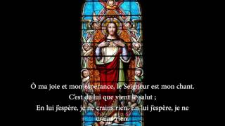 Video thumbnail of "Ô ma joie et mon espérance/El Senyor (chant liturgique)"