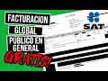 Emitir Facturas Globales RIF 2020 CFDI GRATIS | Público en General | Paga tus impuestos Paso 2 de 3