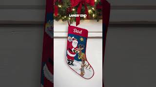 Lands’ End® Santa Stocking