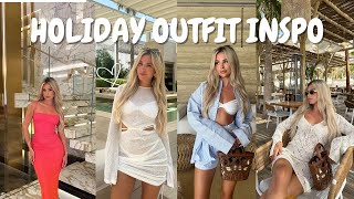 holiday outfits inspo | h&m, asos, white fox
