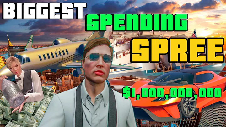 🔥 $1 BILLION SPENDING SPREE in GTA 5 Online! (PART 1 - Ultimate Luxury Haul)