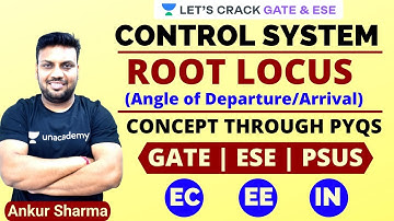 L22: Root Locus: Angle of Departure/Arrival | Concept with PYQs GATE I Control System by Ankur Sir