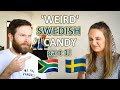 SOUTH AFRICANS TRY WEIRD SWEDISH CANDIES (part 1)